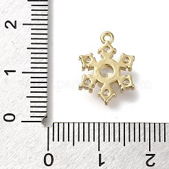 Cremagliera placcatura micro ottone spianare pendenti zirconi&nbsp;KK-M014-10A-G