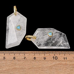 Naturquarz Kristall Anhänger&nbsp;GG-CBA51ED-04G-07
