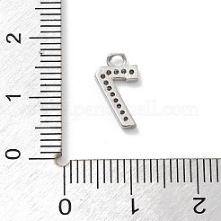 Latón micro pavimenta claro colgantes de circonio cúbico&nbsp;LS-ZIRC-I067-02H