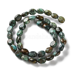 Natürliche afrikanische türkis (jasper) perlen stränge&nbsp;G-M420-D17-01