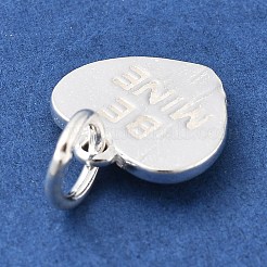 925 dije de corazón de plata de ley 