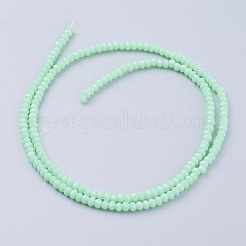 Chapelets de perles en verre imitation jade&nbsp;GLAA-G045-A08