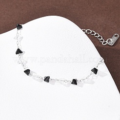 Armbänder aus dreieckigen Glasperlen&nbsp;BJEW-G774-04P