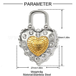 Anhänger aus Edelstahl 304&nbsp;STAS-OY002-74G