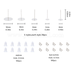 Realizzazione di orecchini a bottone fai da te&nbsp;DIY-SC0010-17