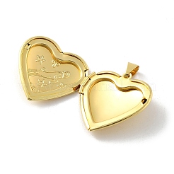 Pendentifs de médaillon en laiton&nbsp;KK-C092-25G-07