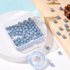 100 pz 8mm perline rotonde di angelite naturale&nbsp;DIY-LS0002-53