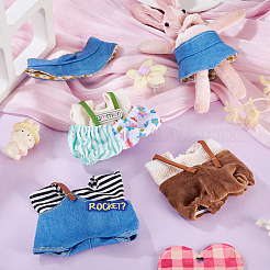 3 Set Stoffkleidungssets für die DIY-Puppenherstellung&nbsp;DIY-TA0014-34