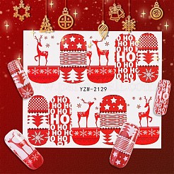 Autocollant pleine couverture nail art de la série de noël&nbsp;MRMJ-Q058-M