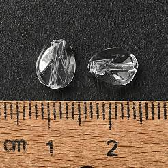 20 pz perline di vetro trasparente&nbsp;GLAA-Q103-01H