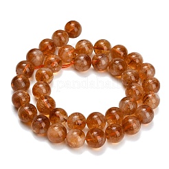 Fili di perle di citrino naturale a forma di cuore&nbsp;GG-T002-A02-10mm