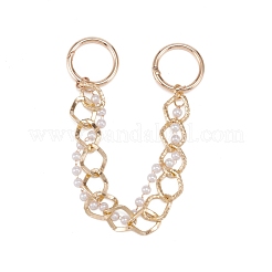 Catene di ciondoli per scarpe con perline in plastica abs&nbsp;FIND-WH0049-08