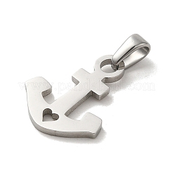 Pendentifs en acier inoxydable 304 anti-ternissement&nbsp;STAS-B053-16P