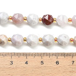 Natürliche ozean achat / ozean jaspis perlen stränge&nbsp;GG-CBA3921-B14-8mm