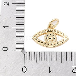 Cremagliera in ottone placcatura pendenti zirconi&nbsp;KK-Z060-03G-01