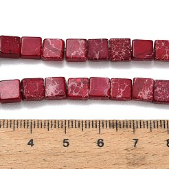 Gefärbte natürliche imperiale Jaspisperlenstränge&nbsp;G-F833-A01-01