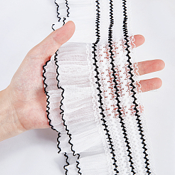 Rubans d'organza double couche en polyester&nbsp;OCOR-GF0001-84B