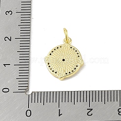 Ottone micro spianare pendenti zirconi&nbsp;KK-E111-28G