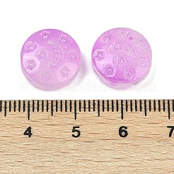 Perles en verre transparentes&nbsp;DGLA-E004-09G