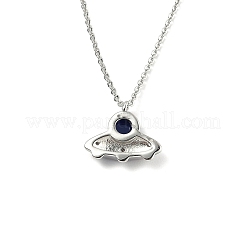 Collane ciondolo in ottone&nbsp;NJEW-B0002-02P