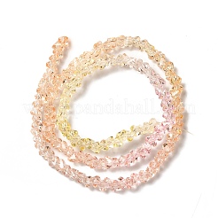 Chapelets de perles en verre transparent&nbsp;GLAA-H023-02A