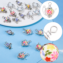 24 pz 4 stili pendenti in lega di stile tibetano&nbsp;FIND-SC0023-39
