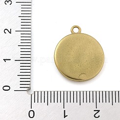 304 Edelstahl-Emaille-Anhänger&nbsp;LS-STAS-M084-09G-01