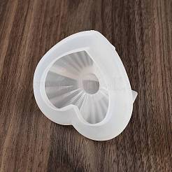 Stampi in silicone per tazze di candele fai da te a forma di cuore&nbsp;DIY-Q037-11A