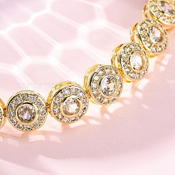 Bracelets en laiton pour femmes&nbsp;BJEW-A034-01G