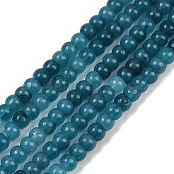 Natürliche weiße Jade perlen Stränge&nbsp;G-R403-4x6-25