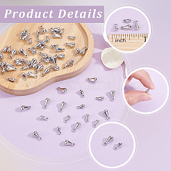 80 Stück 2 Stile Messing Charms&nbsp;KK-BBC0026-17P