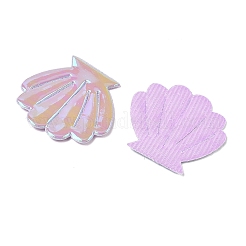 Muschelförmige Applikation aus PU-Leder für Kleidung&nbsp;DIY-WH0899-399A