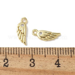 Ottone micro spianare fascino zirconi&nbsp;KK-U057-16G