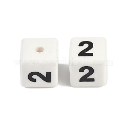 Perles en porcelaine manuelles&nbsp;X1-PORC-R003-07-02