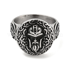 Ring aus Edelstahl 304&nbsp;RJEW-B055-04AS-11