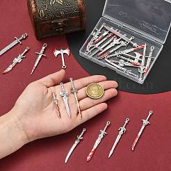 32 Stück 16 Arten Legierung Emaille Anhänger&nbsp;ENAM-CJ0007-30