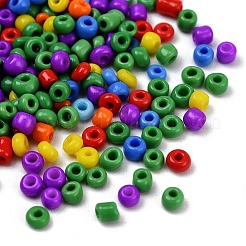 3500 Stück 7 Stil 12/0 runde Saatperlen aus Glas&nbsp;SEED-YW0001-36