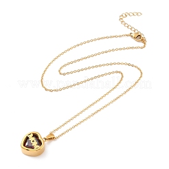 Collar de mamá para cumpleaños regalo del día de la madre&nbsp;NJEW-I249-01G-01