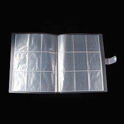 Libri di archiviazione trasparenti per organizzatori di gioielli&nbsp;AJEW-K033-03