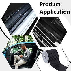 Pellicola in vinile per auto in PVC da 10 m&nbsp;DIY-WH0128-48A
