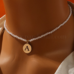 Collares redondos de perlas de plástico&nbsp;FS-WG7BB5B-01