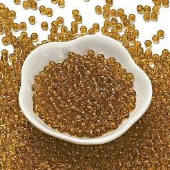 Perline di vetro di colori trasparenti&nbsp;SEED-C001-02A-02