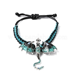 Bracciali a maglie in lega di pterosauri&nbsp;BJEW-A165-01C