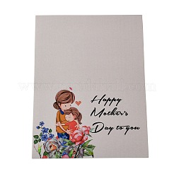 Geschenkkarten zum Muttertag&nbsp;AJEW-E058-01E