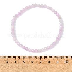 Pulseras elásticas de cuentas de kunzita natural para mujer&nbsp;BJEW-JB13999