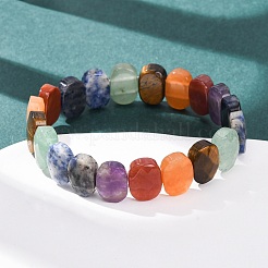 Chakra-Armbänder aus natürlichen&nbsp;BJEW-K251-07K