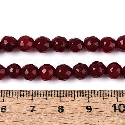 Tinti bianco naturale perle di giada fili&nbsp;G-T139-6mm-60-12
