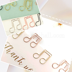 40 pièces 2 couleurs trombones en fer&nbsp;AJEW-SP0002-98C