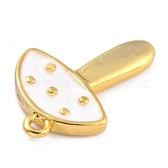 Pendentifs en laiton émaillé thème automne&nbsp;KK-P197-18D-G
