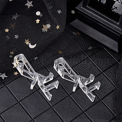 PC Kunststoff Vorhang Overlay Clips&nbsp;FIND-WH0053-29